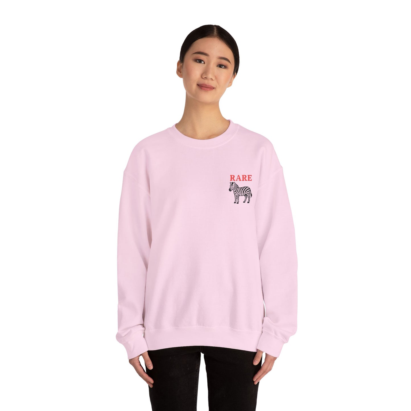 RARE ZEBRA Unisex Heavy Blend™ Crewneck Sweatshirt