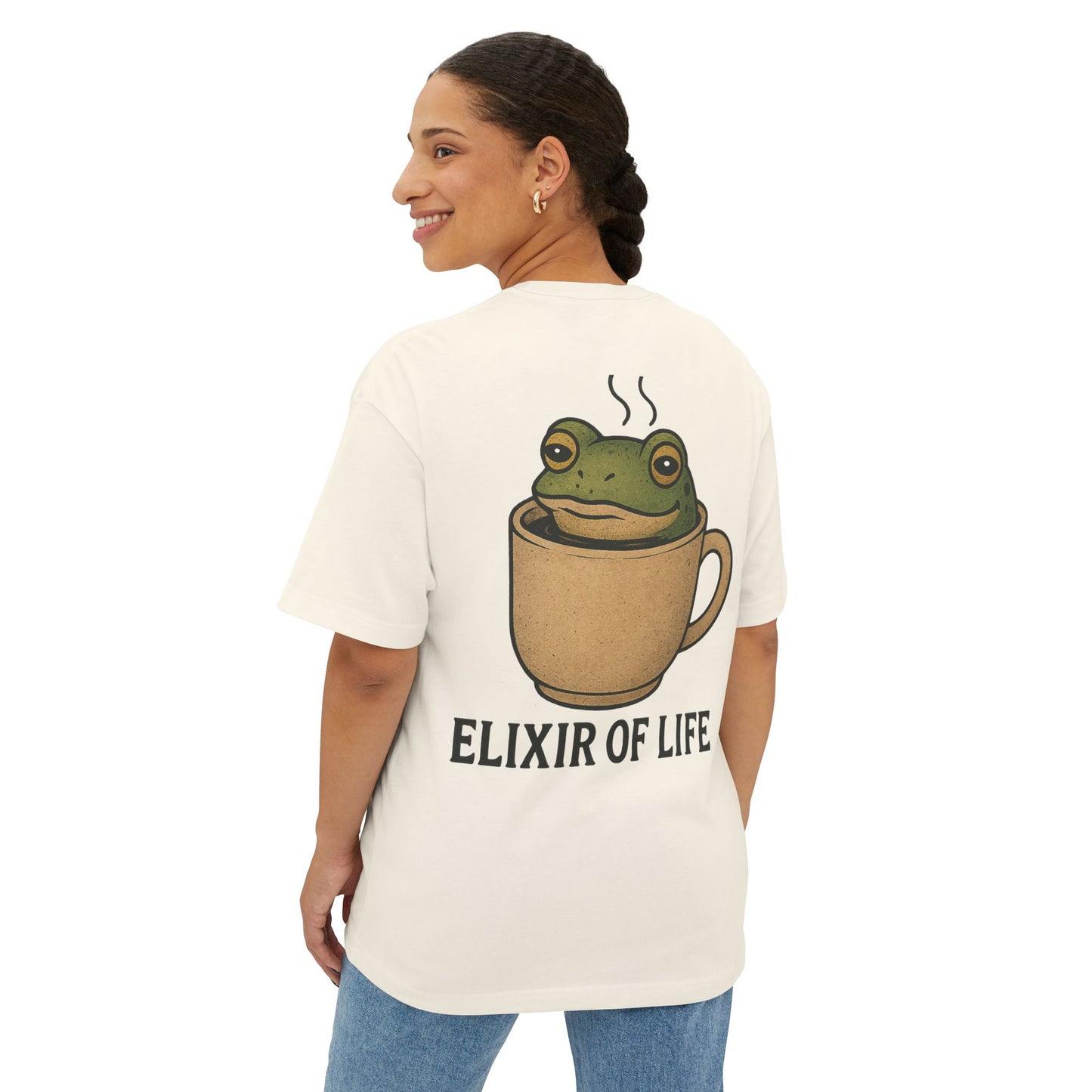 ELIXIR OF LIFEOversized Boxy Tee