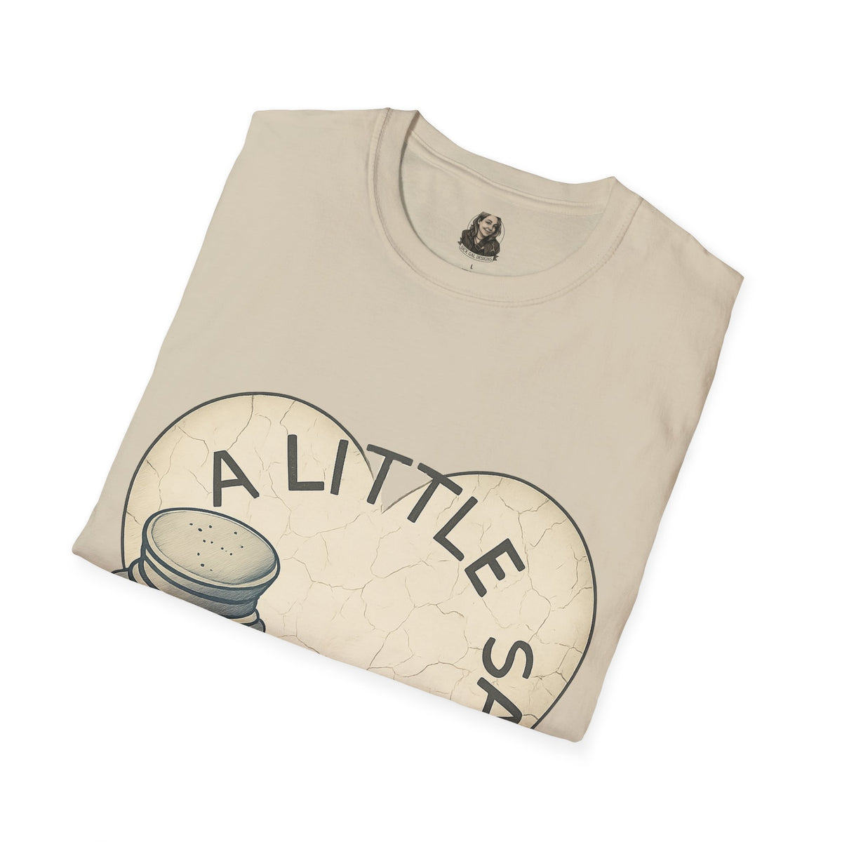 A Little Salty Unisex T-Shirt, Funny Gift, Casual Wear, Summer Tee, Beach Vibe, Gift for Friends, Cute T-Shirt