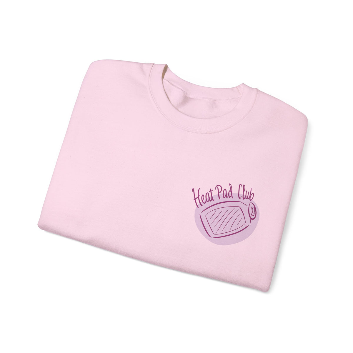 HEAT PAD CLUB Cozy Sweatshirt - Sweatshirt Gift, heat pad EnthuClothing, Casual Cozy Wear, Craft Night Essential