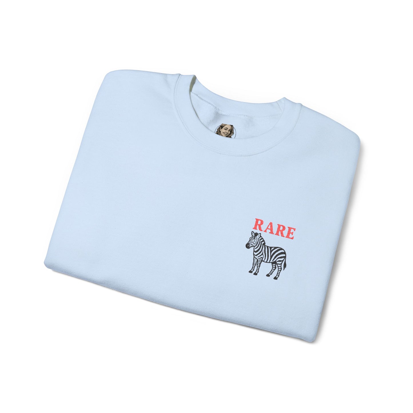 RARE ZEBRA Unisex Heavy Blend™ Crewneck Sweatshirt