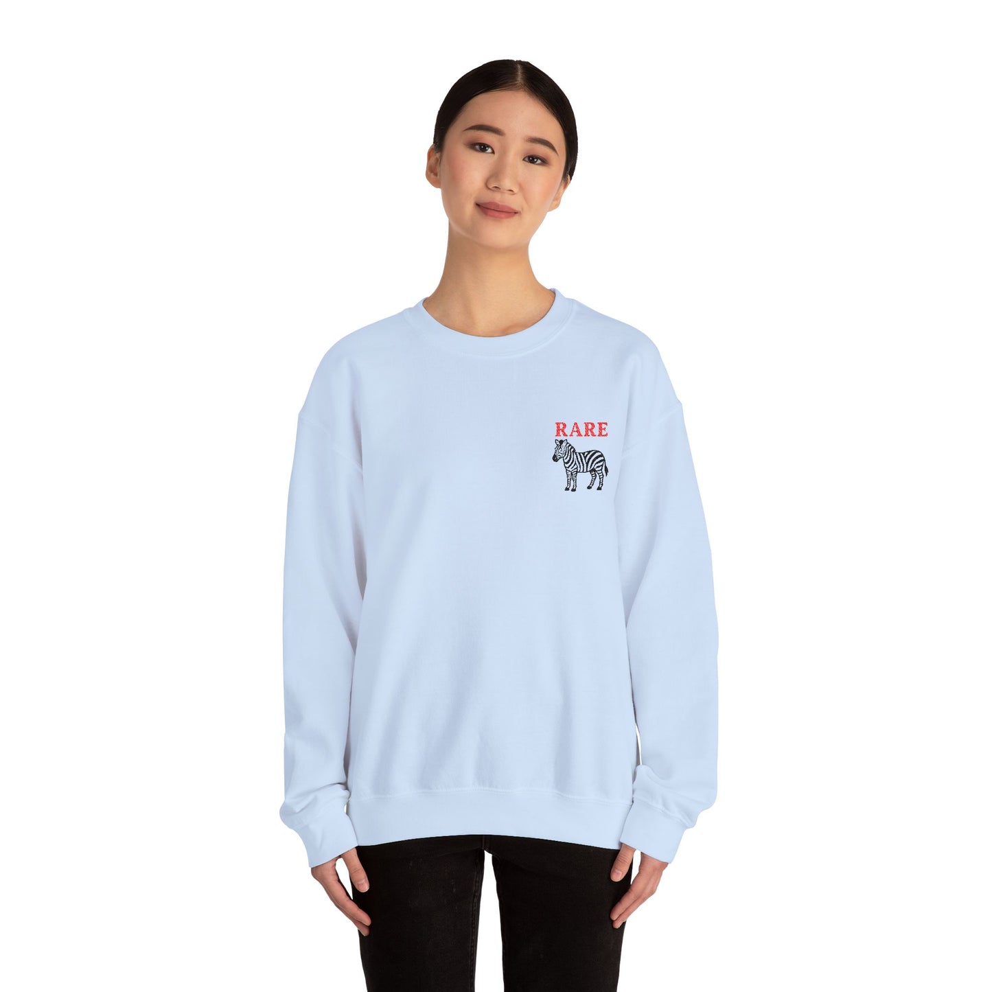 RARE ZEBRA Unisex Heavy Blend™ Crewneck Sweatshirt
