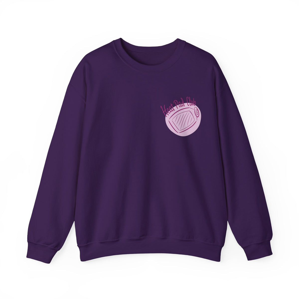 HEAT PAD CLUB Cozy Sweatshirt - Sweatshirt Gift, heat pad EnthuClothing, Casual Cozy Wear, Craft Night Essential