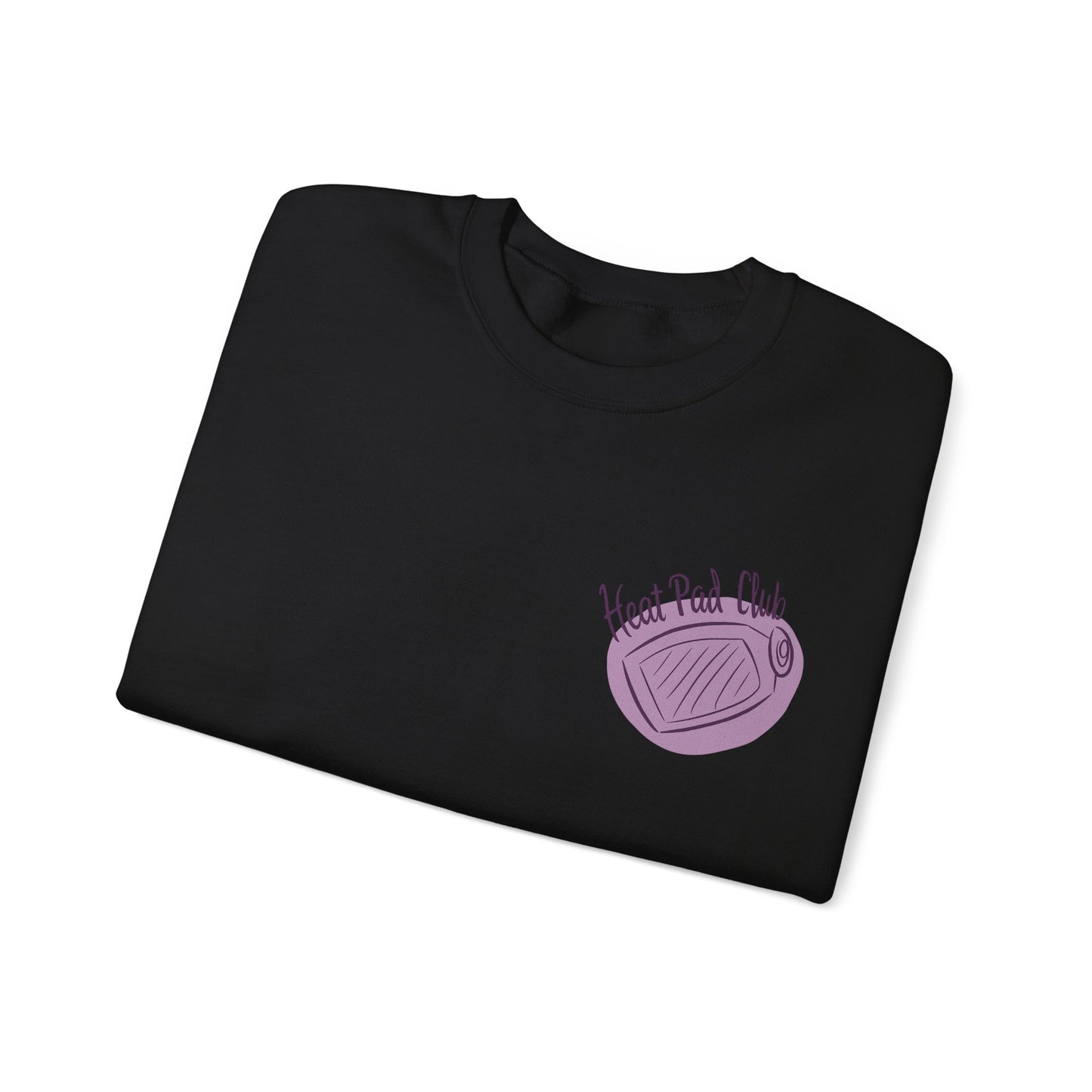 HEAT PAD CLUB Cozy Sweatshirt - Sweatshirt Gift, heat pad EnthuClothing, Casual Cozy Wear, Craft Night Essential