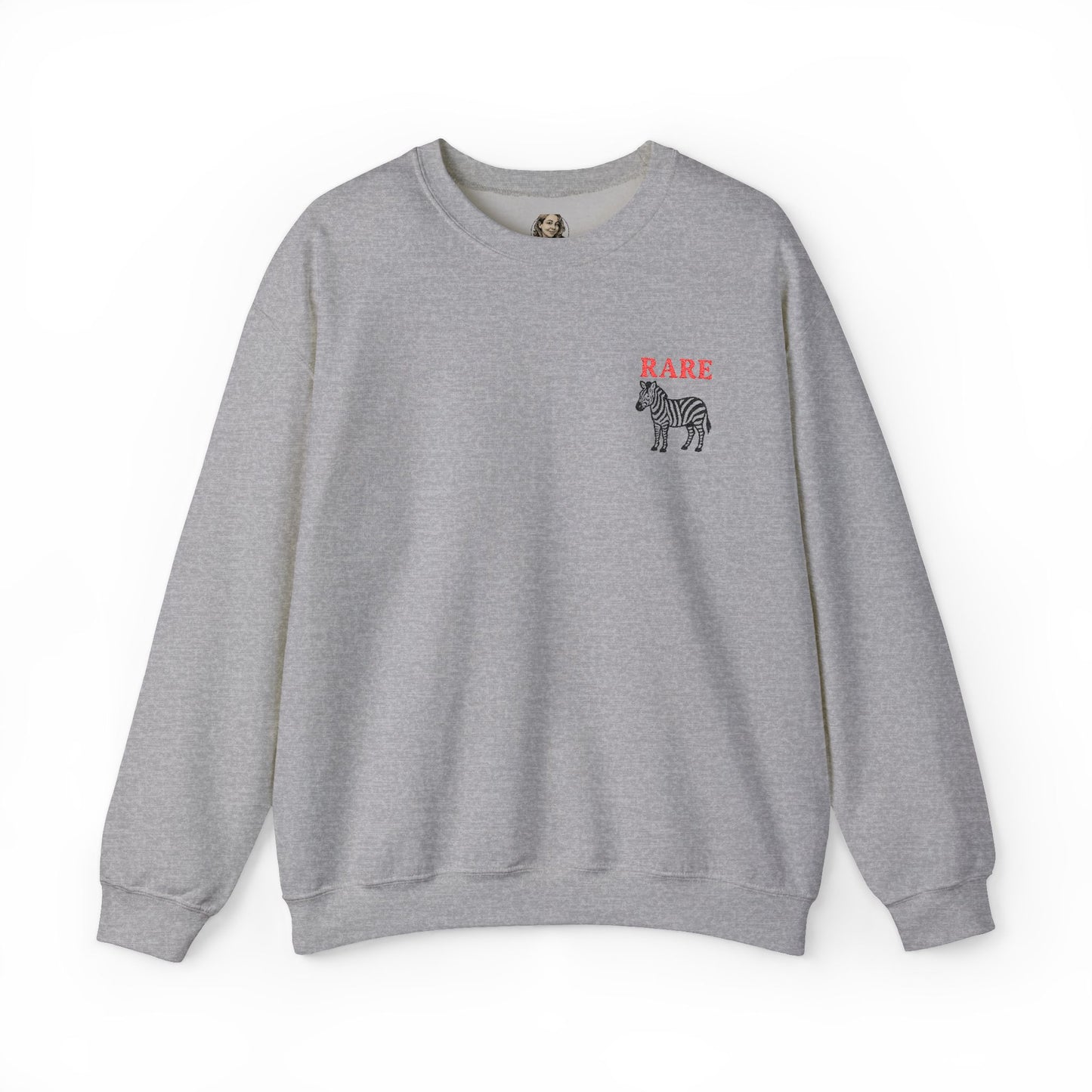 RARE ZEBRA Unisex Heavy Blend™ Crewneck Sweatshirt