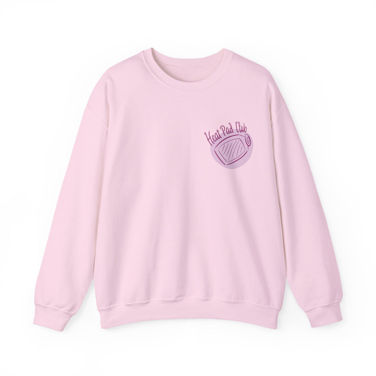 HEAT PAD CLUB Cozy Sweatshirt - Sweatshirt Gift, heat pad EnthuClothing, Casual Cozy Wear, Craft Night Essential