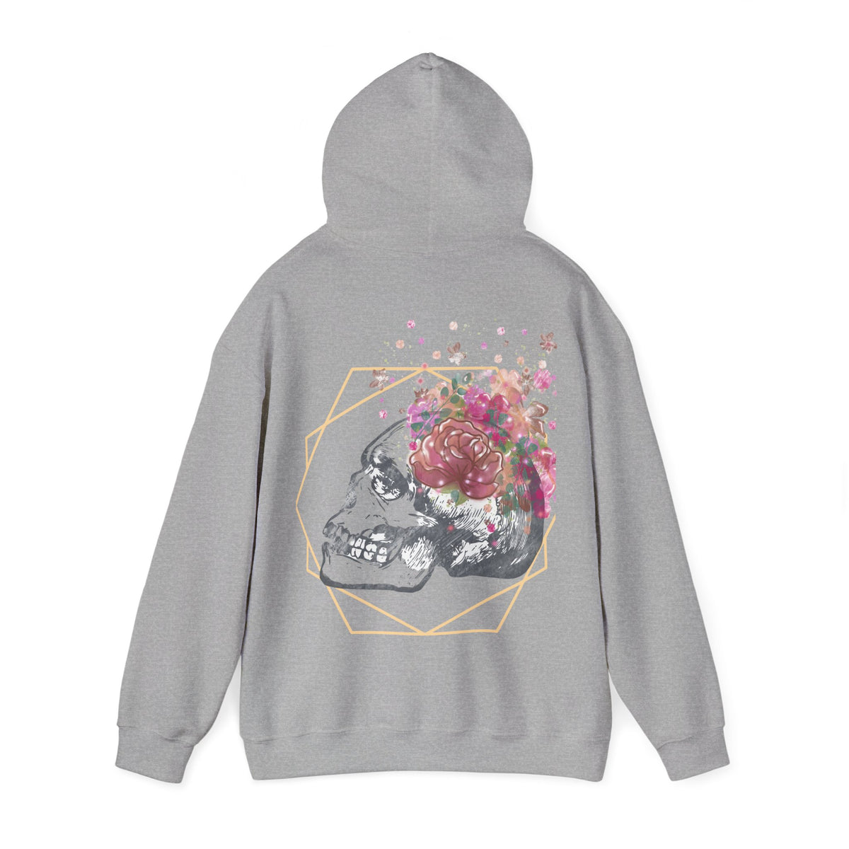 Floral Mental Health Unisex Hoodie - Soul Stronger Than Surroundings