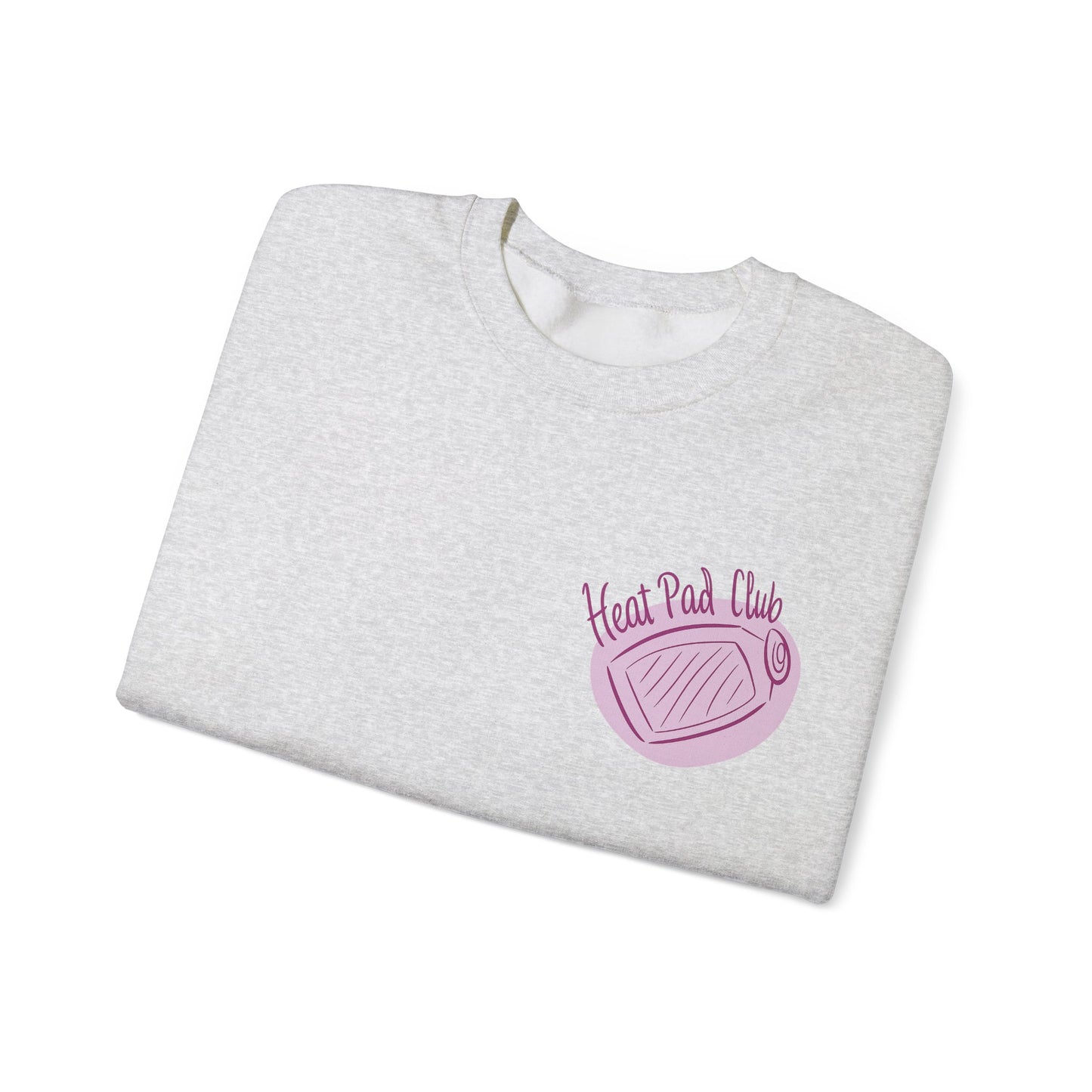 HEAT PAD CLUB Cozy Sweatshirt - Sweatshirt Gift, heat pad EnthuClothing, Casual Cozy Wear, Craft Night Essential