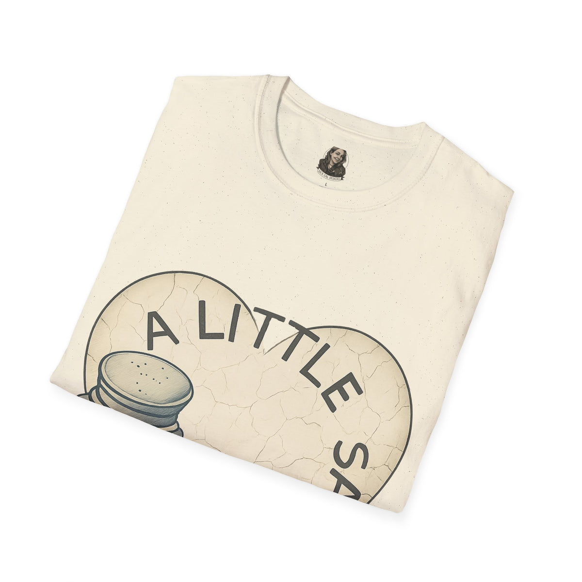 A Little Salty Unisex T-Shirt, Funny Gift, Casual Wear, Summer Tee, Beach Vibe, Gift for Friends, Cute T-Shirt