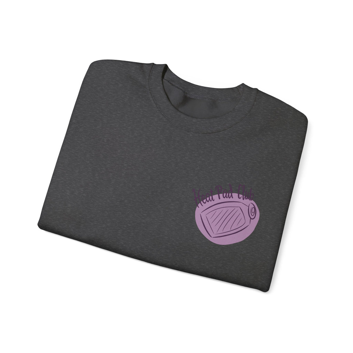 HEAT PAD CLUB Cozy Sweatshirt - Sweatshirt Gift, heat pad EnthuClothing, Casual Cozy Wear, Craft Night Essential
