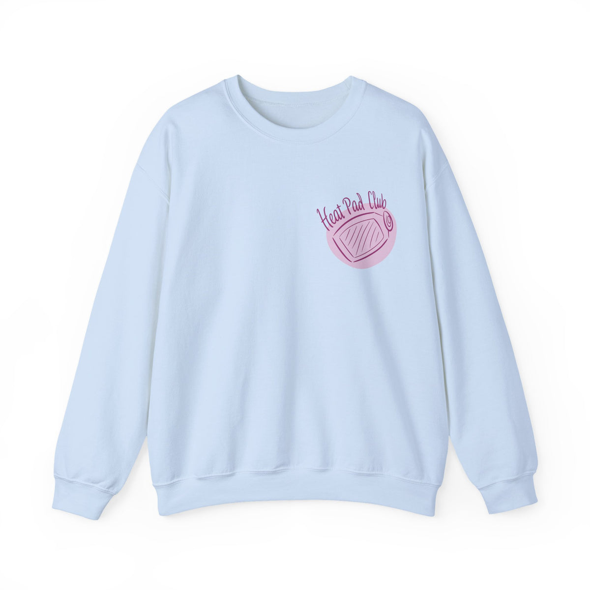 HEAT PAD CLUB Cozy Sweatshirt - Sweatshirt Gift, heat pad EnthuClothing, Casual Cozy Wear, Craft Night Essential