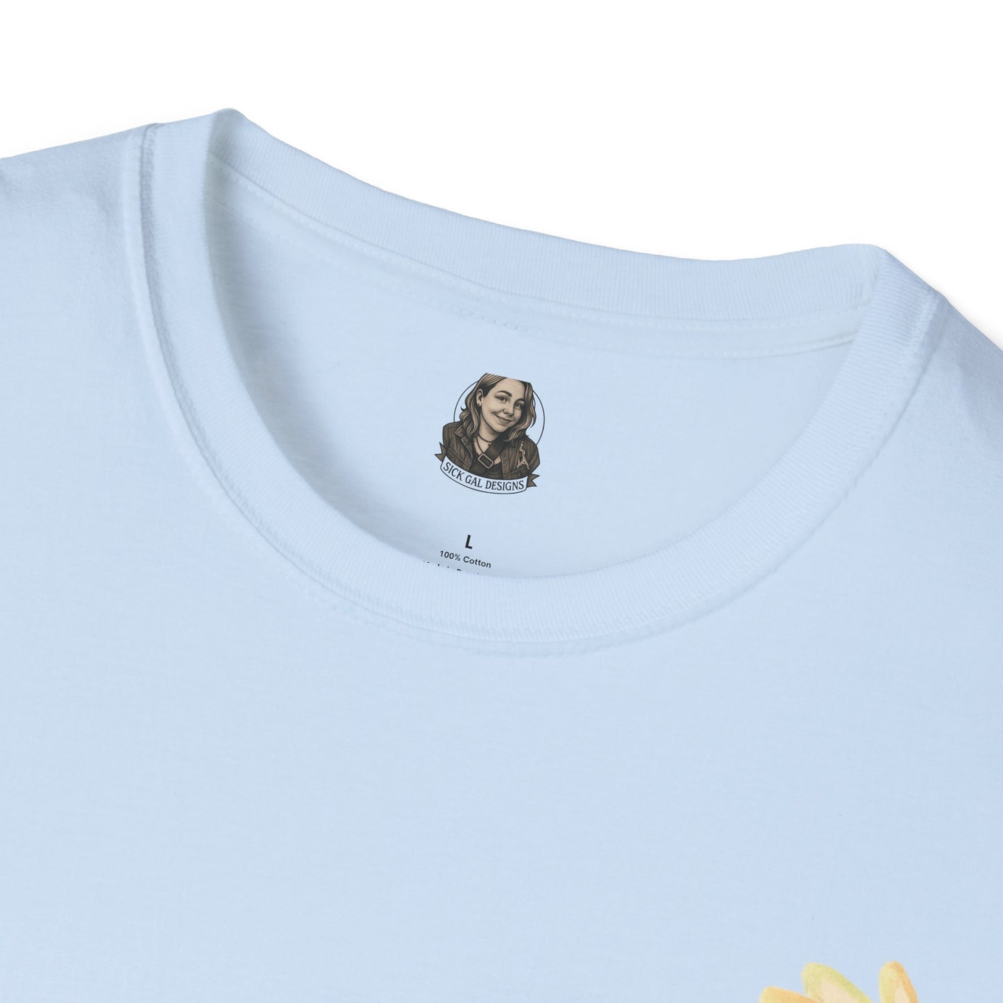 A BEAUTIFUL BOOB Unisex T-Shirt | Cute Graphic Tee for Women | Summer Style | Gift for Her | Trendy Fashion Top | Floral Design Tee