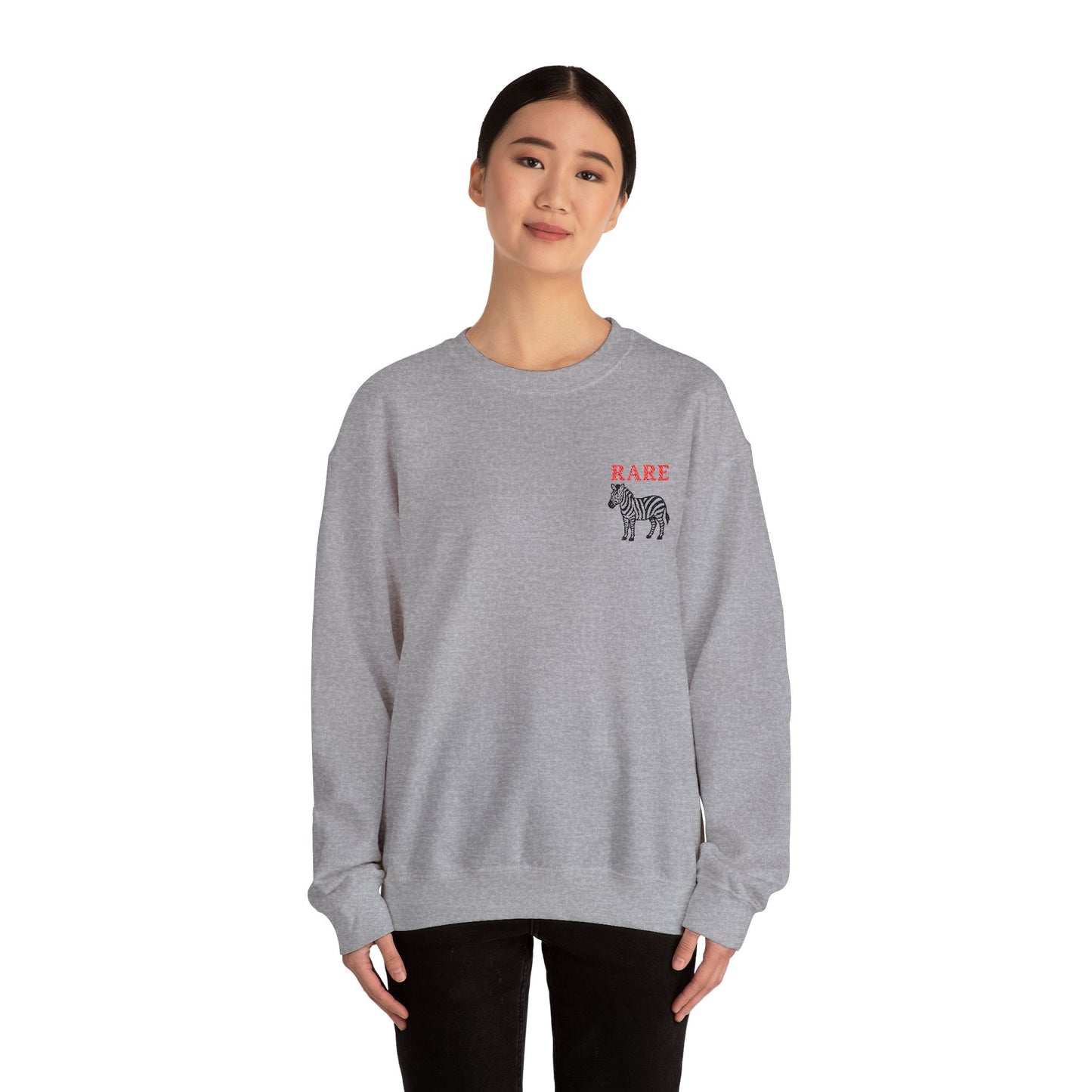 RARE ZEBRA Unisex Heavy Blend™ Crewneck Sweatshirt