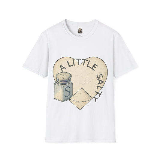 A Little Salty Unisex T-Shirt, Funny Gift, Casual Wear, Summer Tee, Beach Vibe, Gift for Friends, Cute T-Shirt