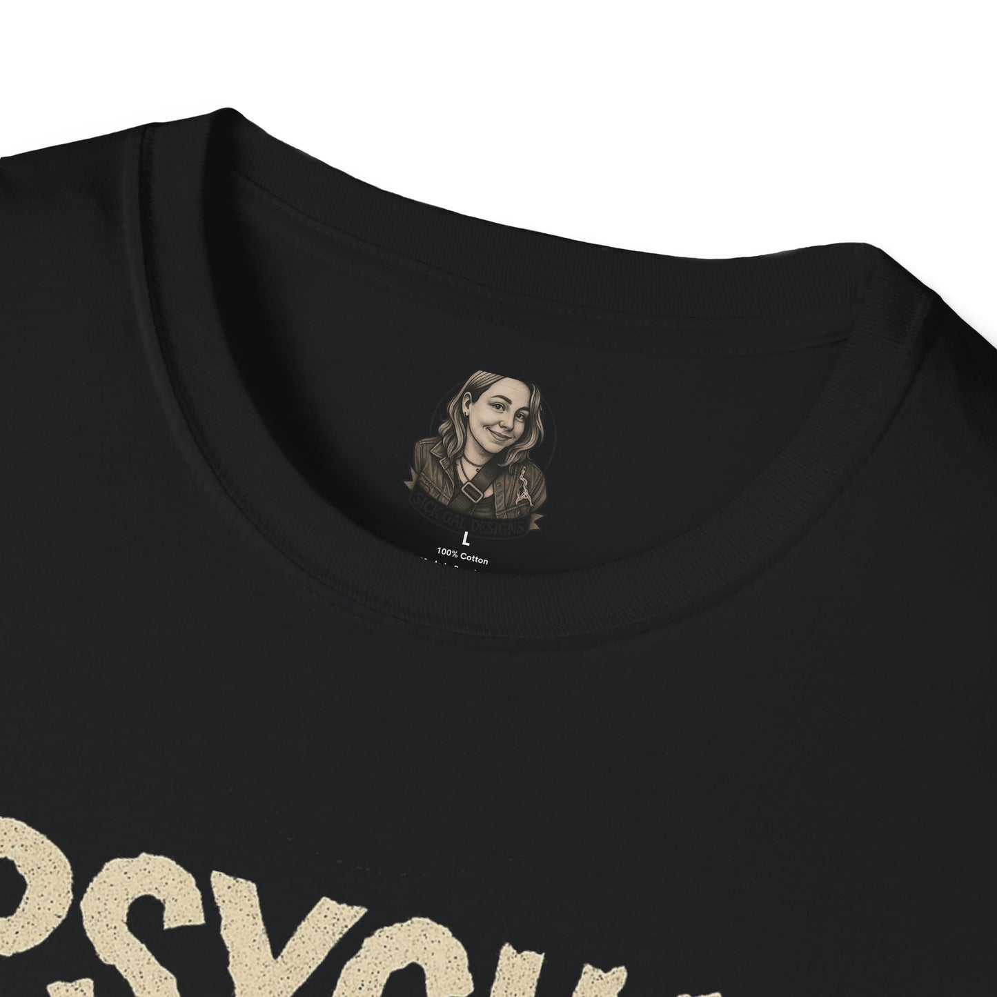 Psycho Killer Graphic Tee | Unisex Softstyle T-Shirt, Casual Wear, Band Merch, Gift for Music Lovers, Halloween Shirt, Unique Fashion
