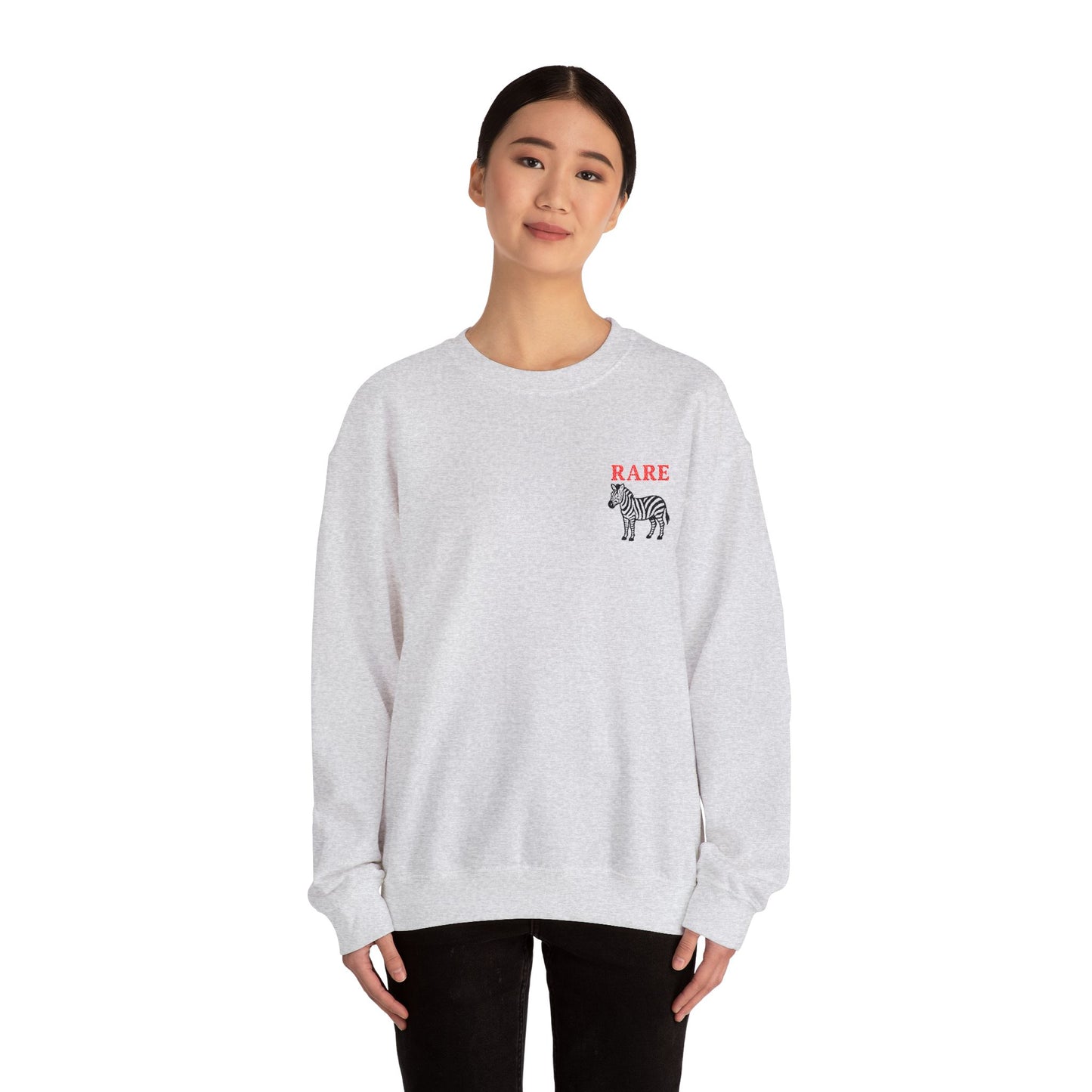 RARE ZEBRA Unisex Heavy Blend™ Crewneck Sweatshirt