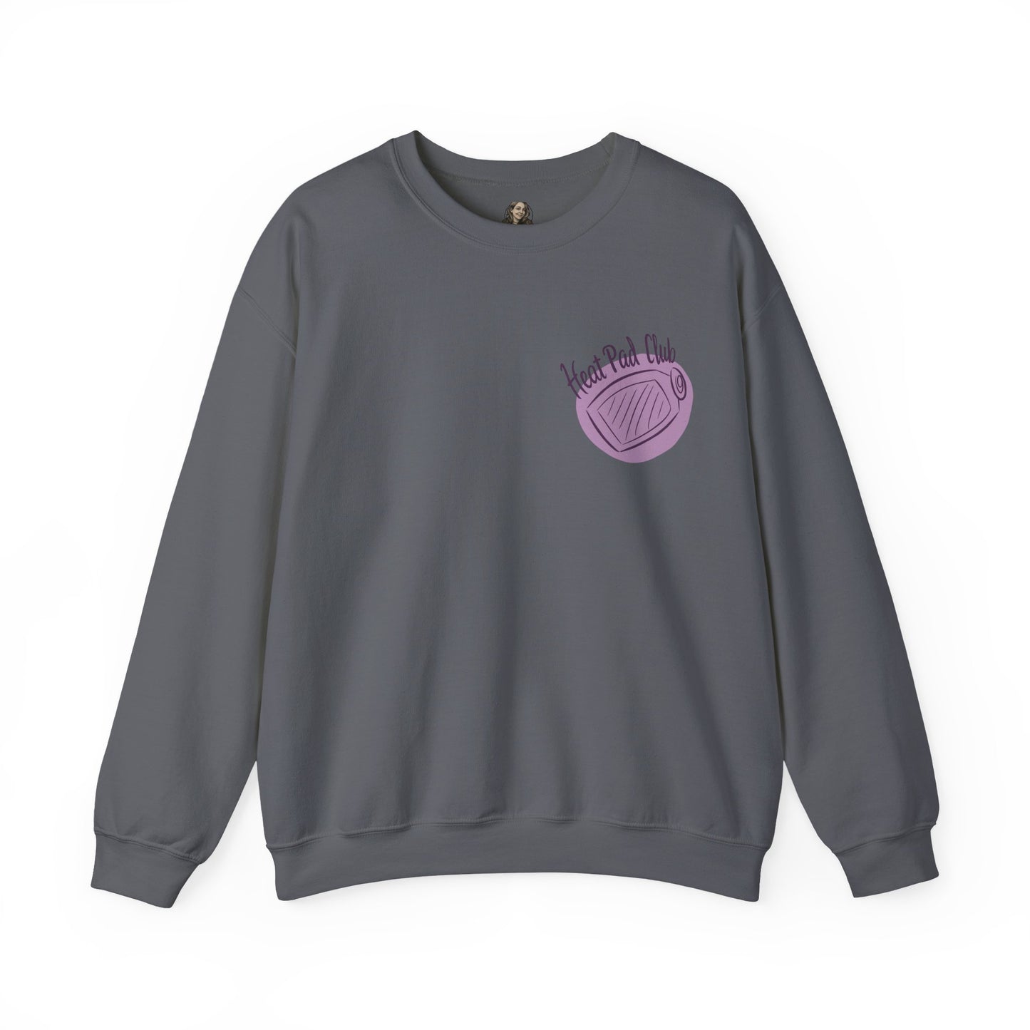 HEAT PAD CLUB Cozy Sweatshirt - Sweatshirt Gift, heat pad EnthuClothing, Casual Cozy Wear, Craft Night Essential