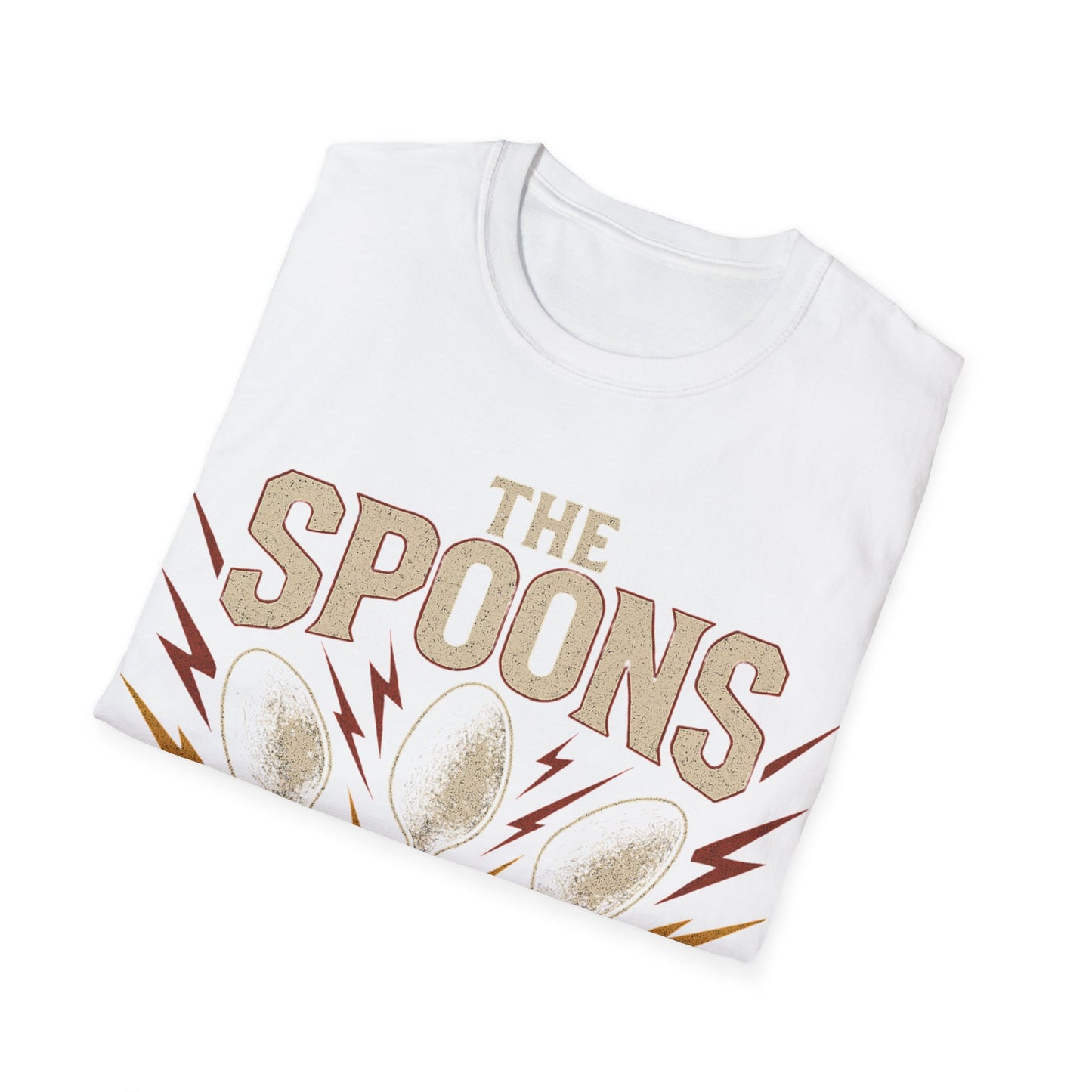 Bold Spoon Graphic Unisex T-Shirt, Fun Cooking Shirt, Kitchen Humor Tee, Gift for Foodies, Creative Chef Apparel