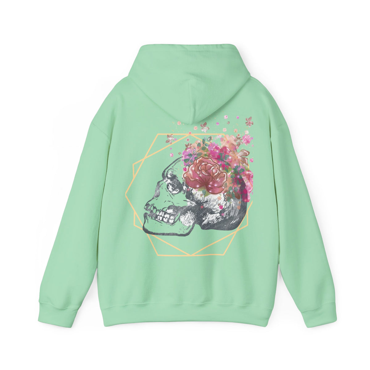 Floral Mental Health Unisex Hoodie - Soul Stronger Than Surroundings