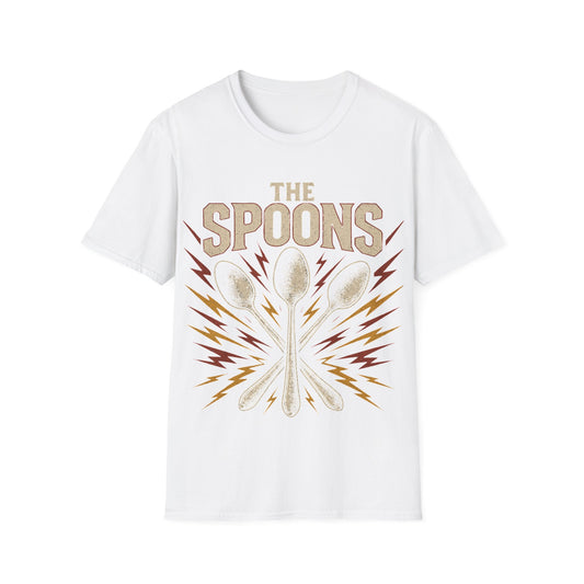 Bold Spoon Graphic Unisex T-Shirt, Fun Cooking Shirt, Kitchen Humor Tee, Gift for Foodies, Creative Chef Apparel