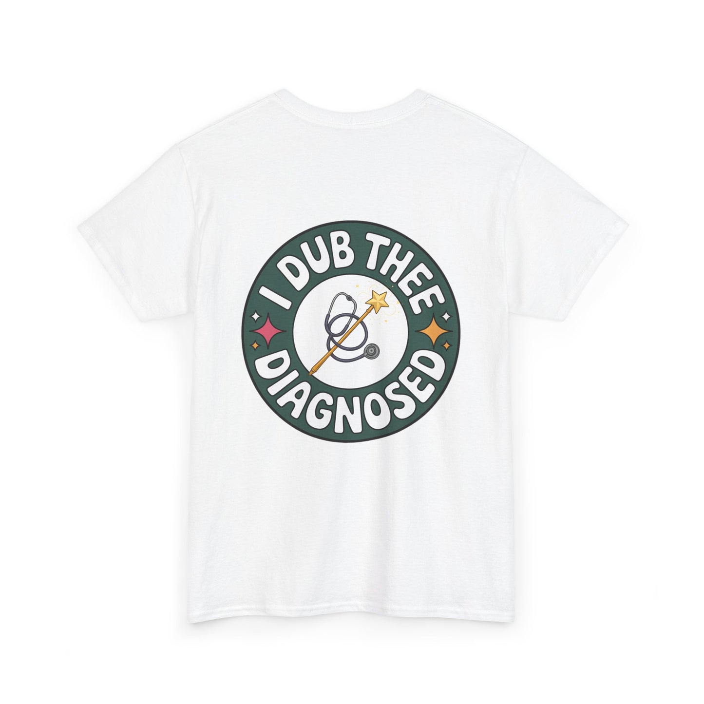 Whimsical Diagnostic Tee - Perfect Gift for Medical Professionals, Diagnosis Enthusiasts, Funny Tech Tee, Casual Wear, Healthcare Humor