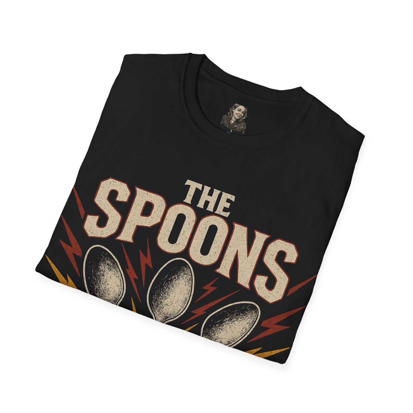 Bold Spoon Graphic Unisex T-Shirt, Fun Cooking Shirt, Kitchen Humor Tee, Gift for Foodies, Creative Chef Apparel